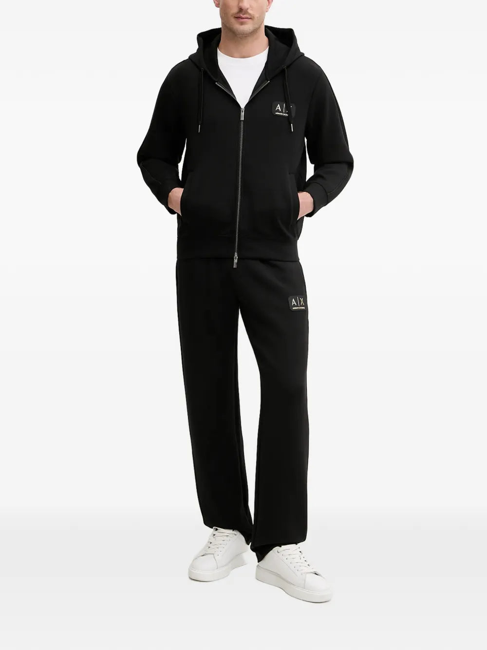Armani Exchange zip hoodie