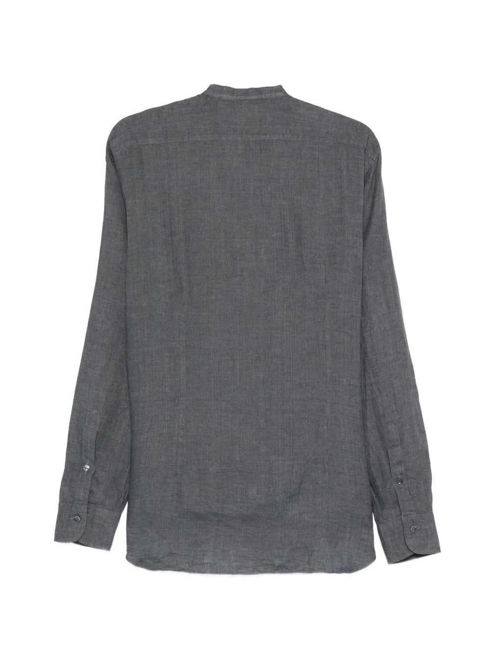 Barba grandad-collar shirt