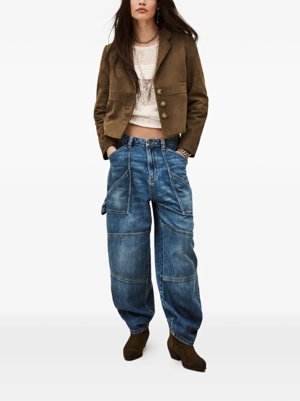 Ba&Sh  Morfeo buttoned jacket