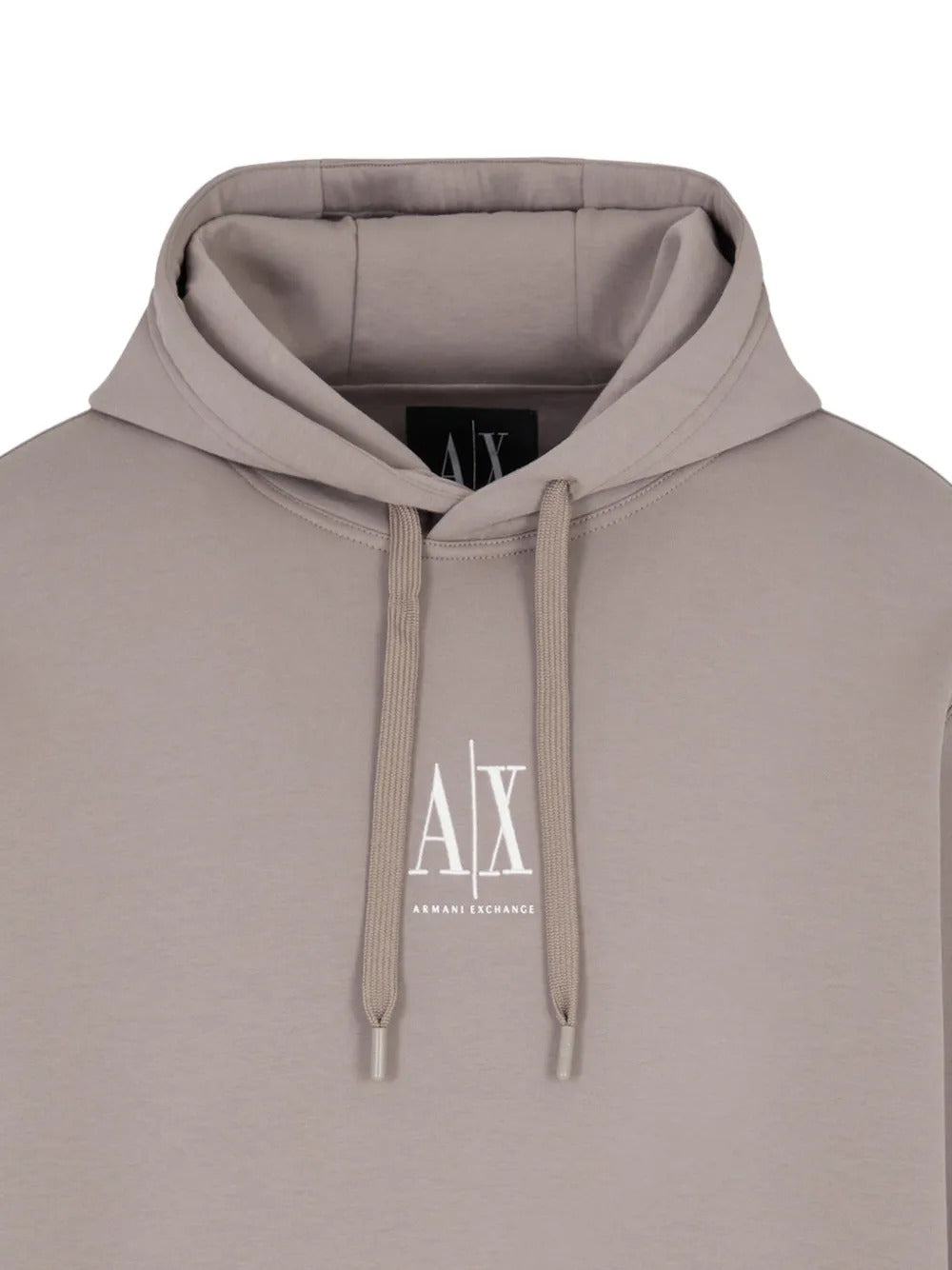 Armani Exchange logo-detail hoodie