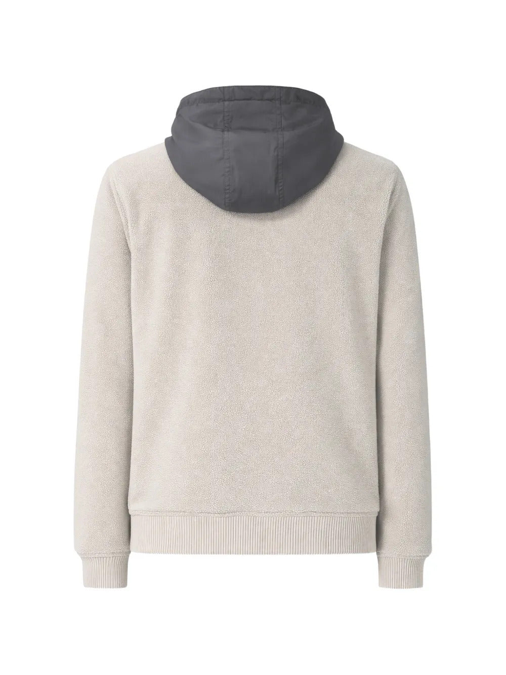 Woolrich  panelled zip-up hoodie