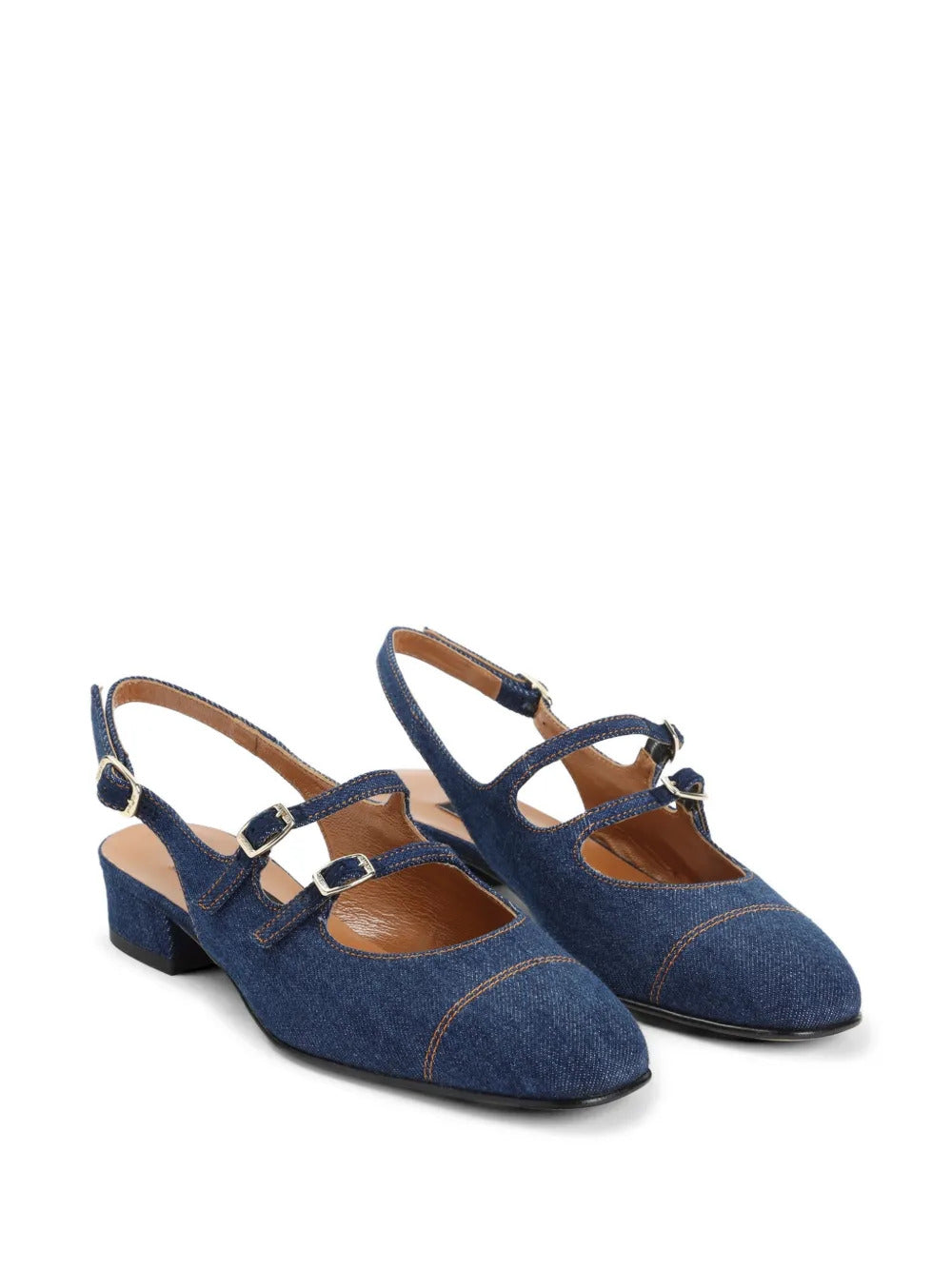 Carel Paris buckle strap pumps