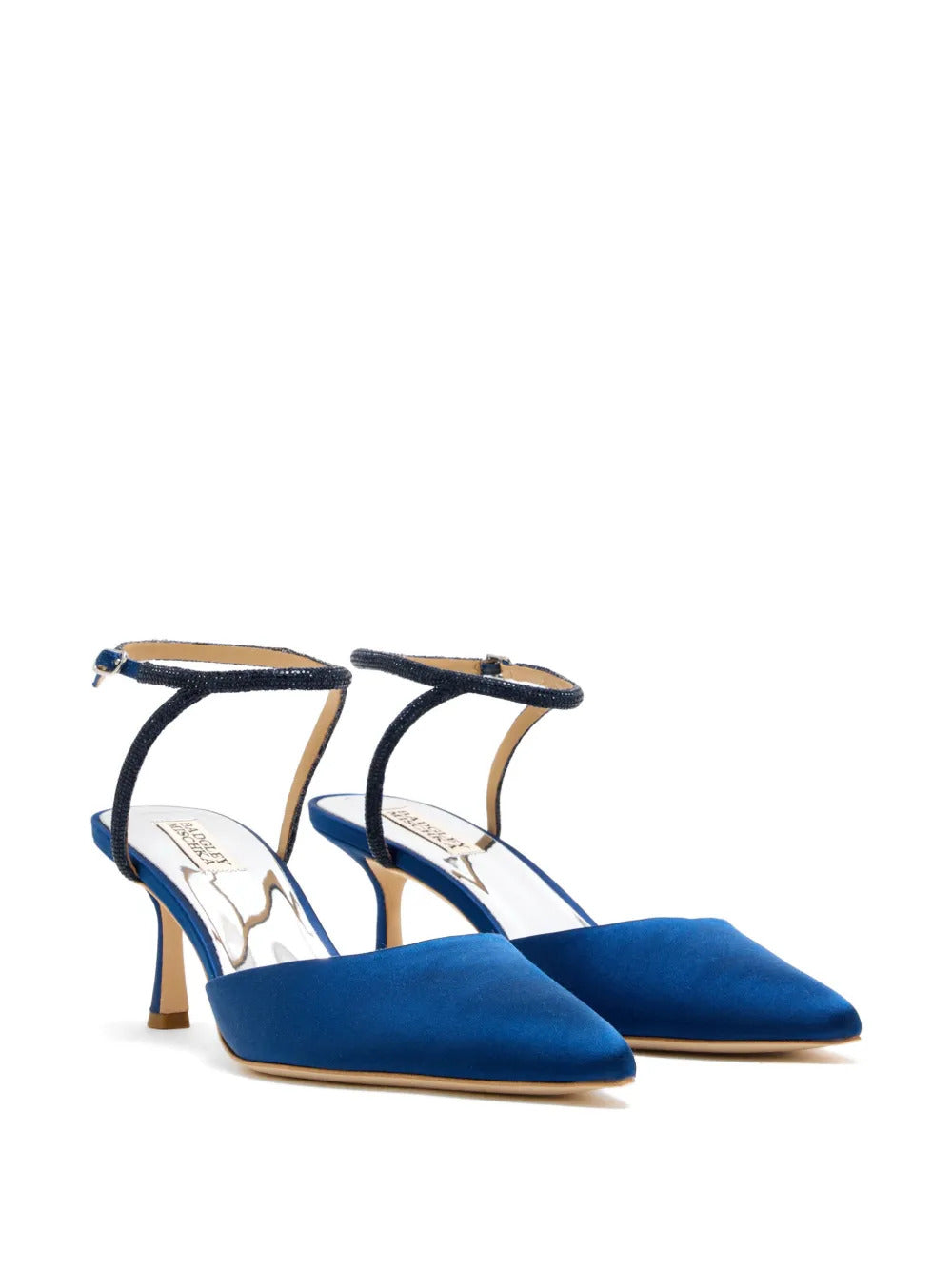 Badgley Mischka  Autumn crystal-embellished pumps