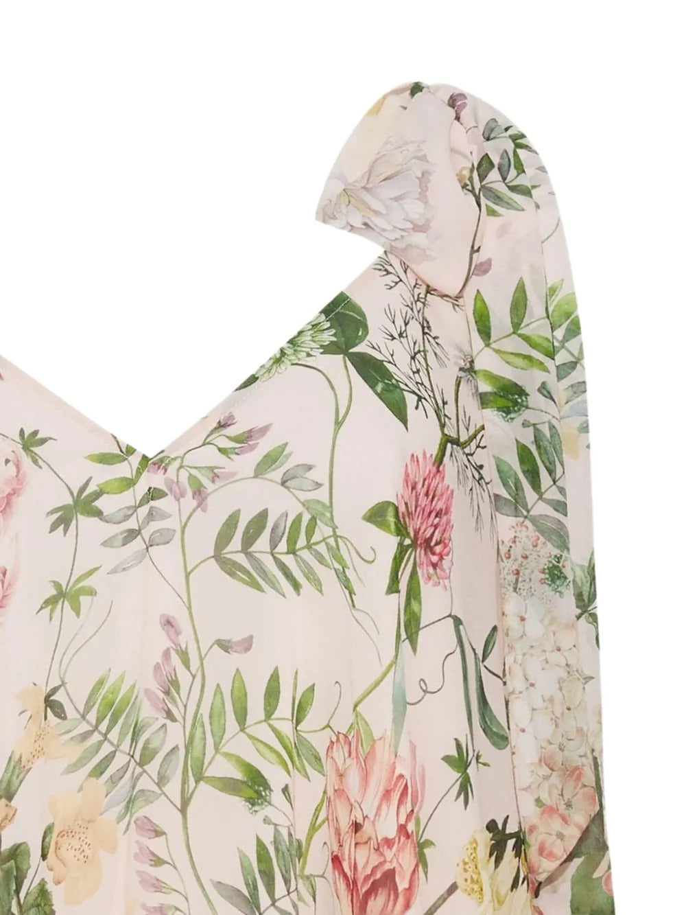 Cara Cara  Mari floral-print lace-trim top