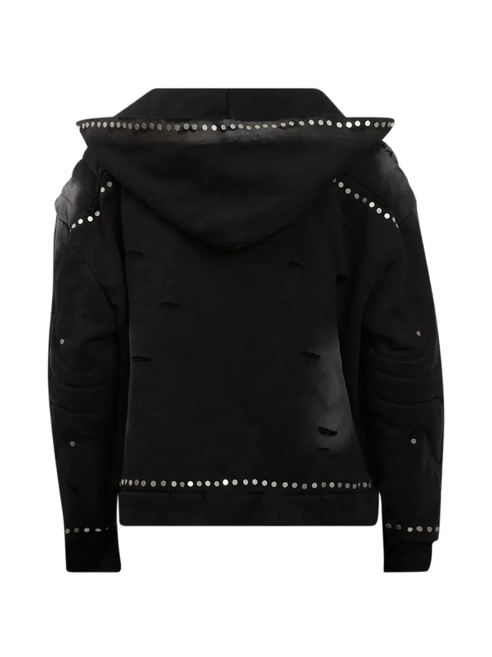 Who Decides War  studded hoodie