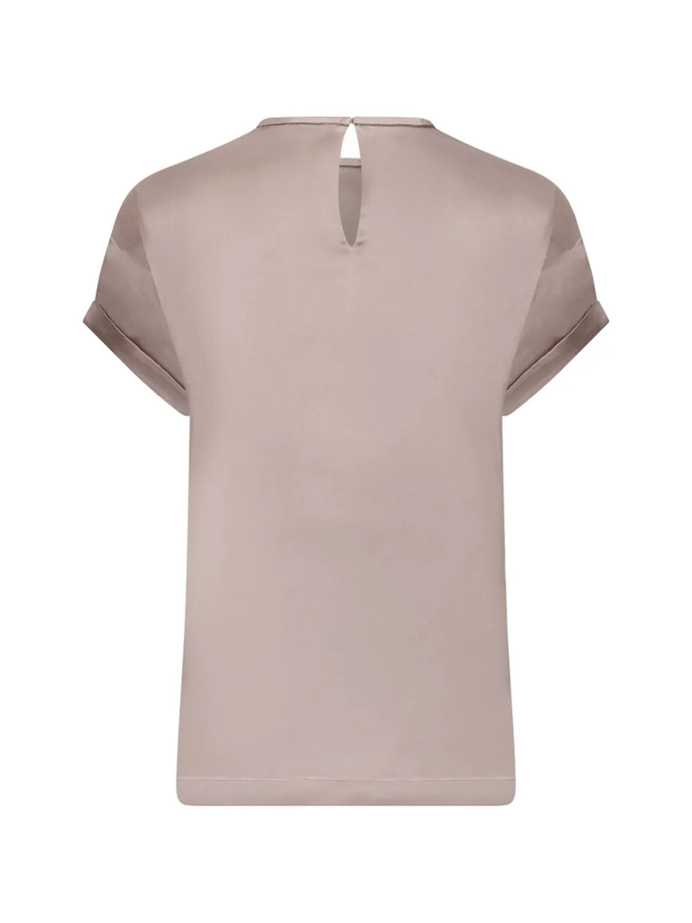 Brunello Cucinelli  cuffed-sleeve top