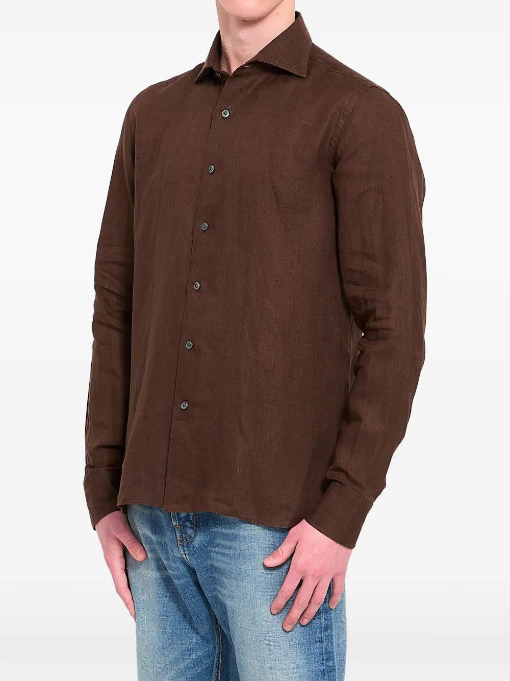 BORRIELLO NAPOLI  button long-sleeve shirt