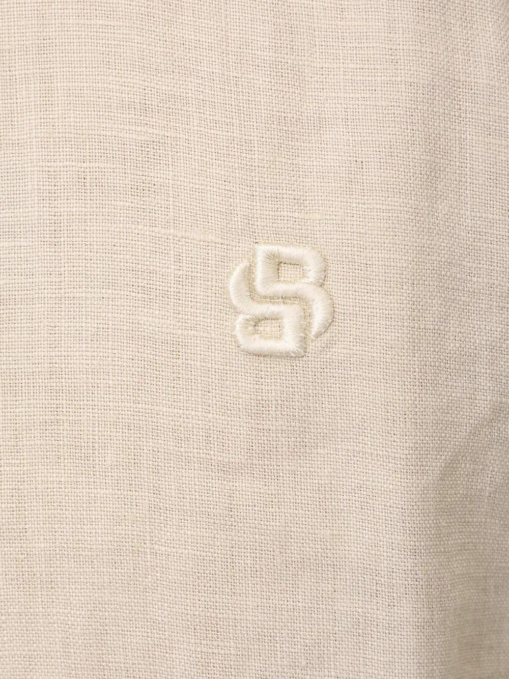 BOSS embroidered shirt