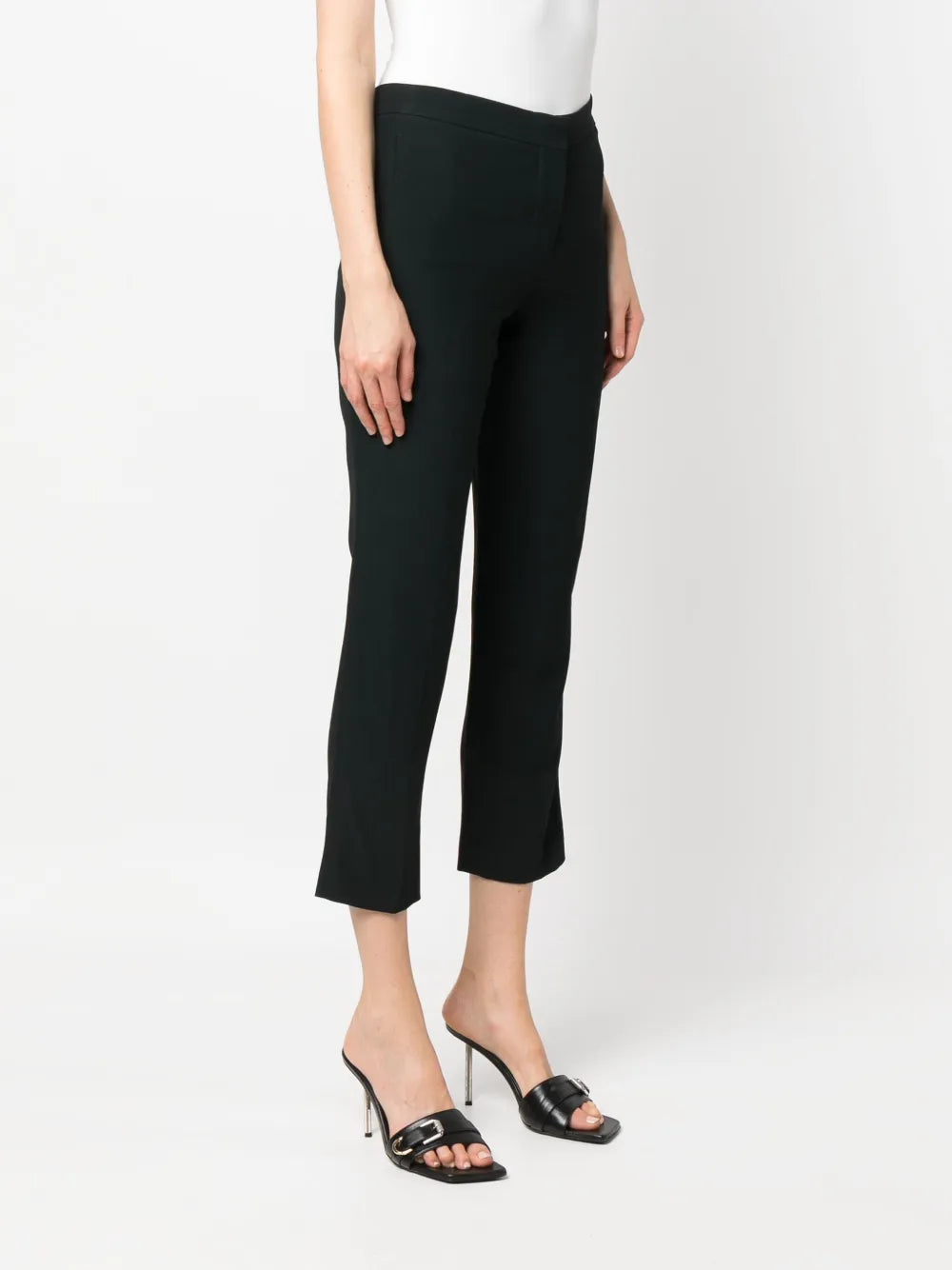 Alexander McQueen cropped straight-leg trousers