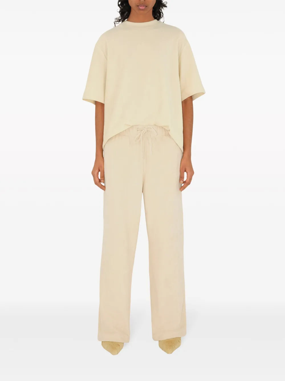 Burberry straight-leg cotton trousers