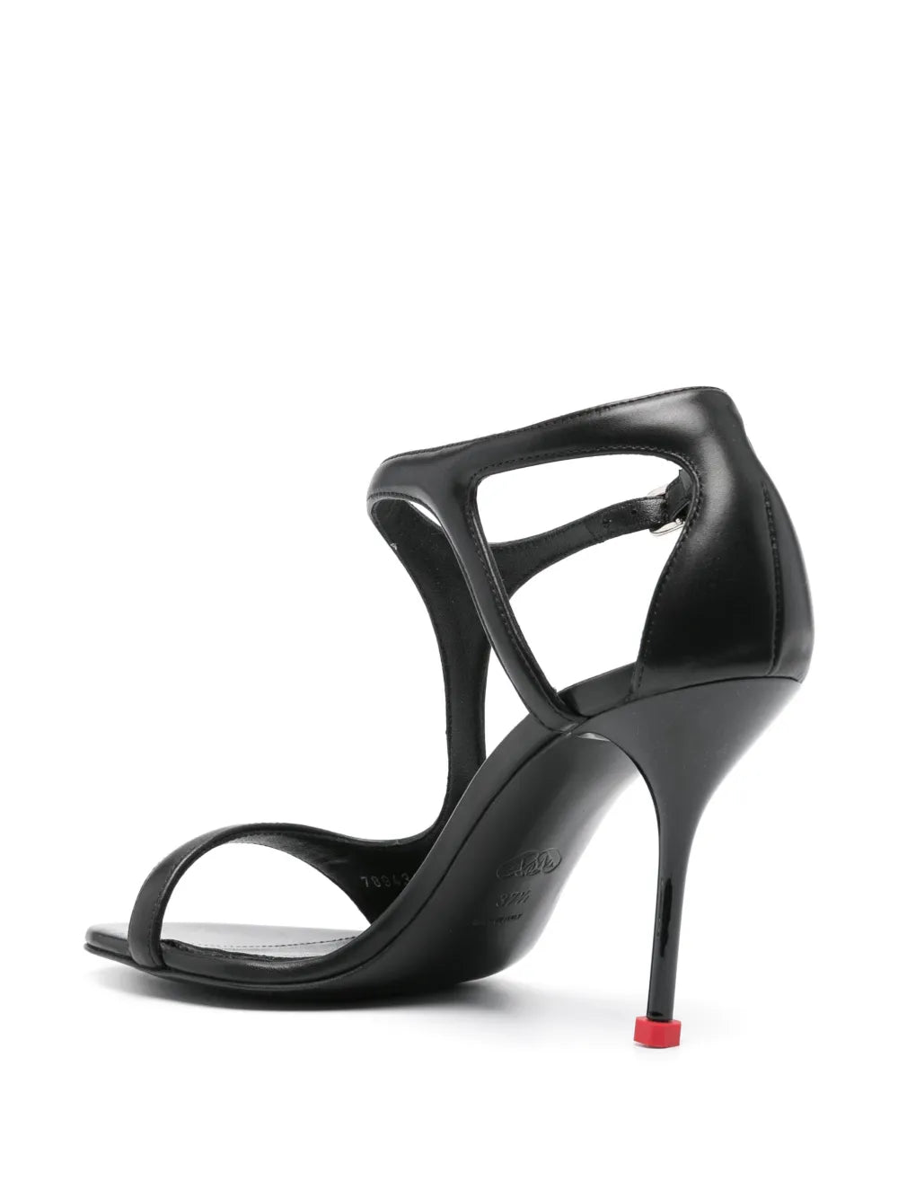 Alexander McQueen  Harness 90mm leather sandals