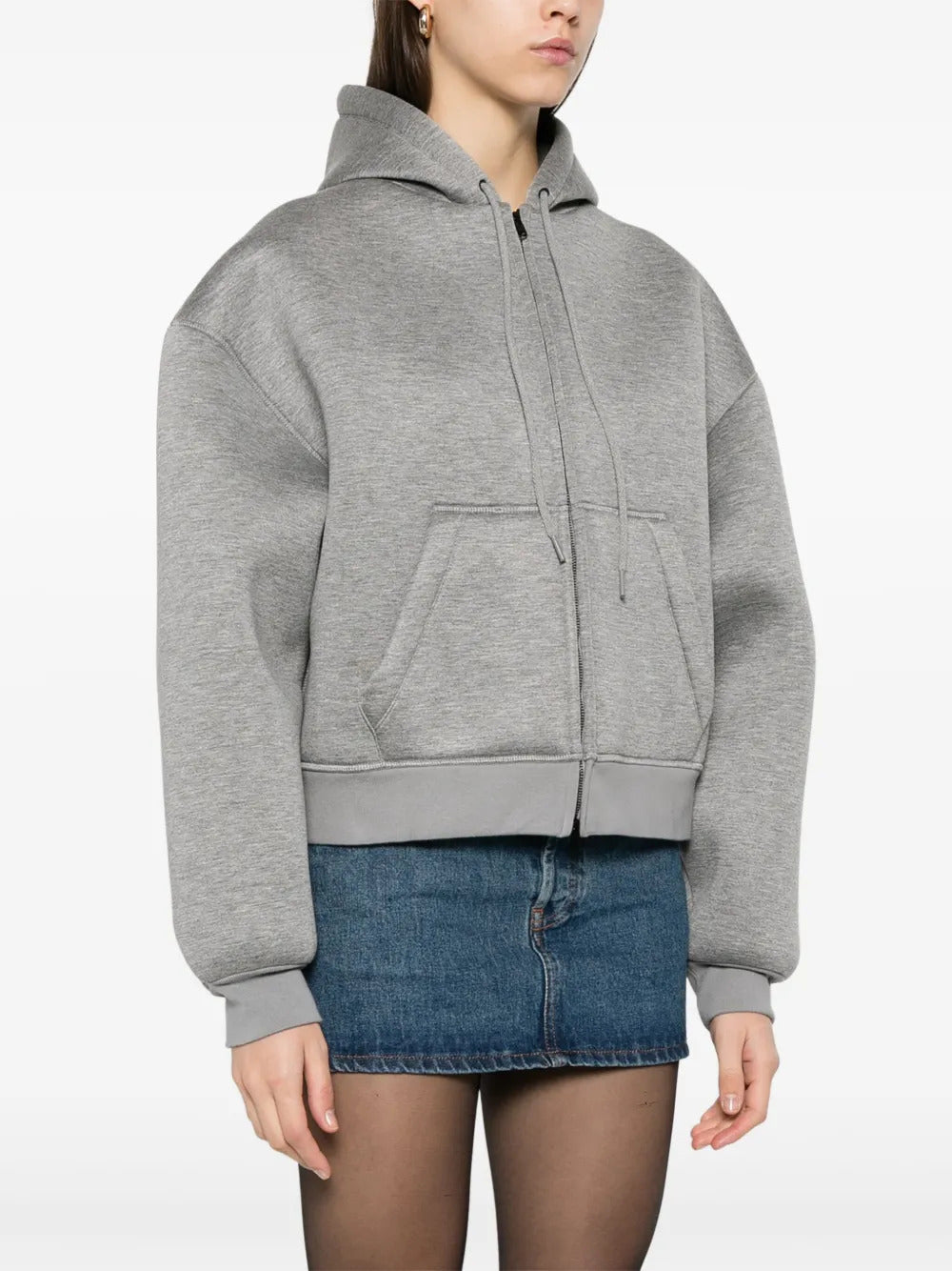 WARDROBE.NYC scuba-jersey hoodie