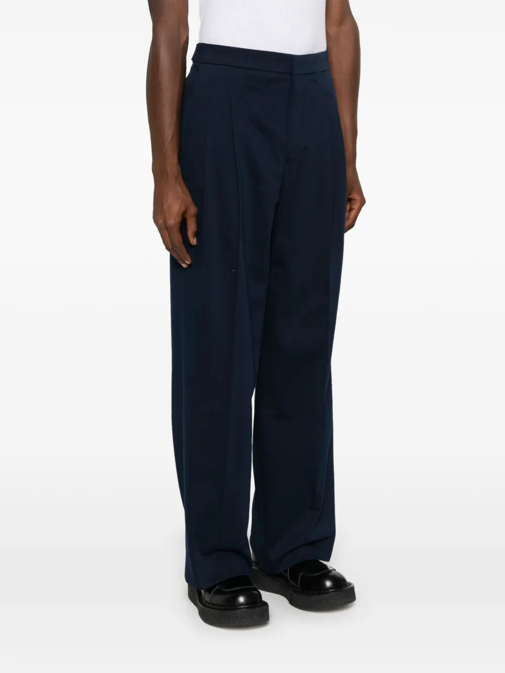 AMI Paris  loose-cut tailored trousers