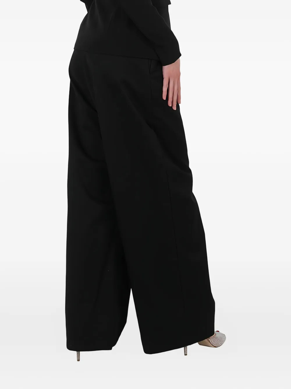 Balenciaga low-crotch wide-leg trousers