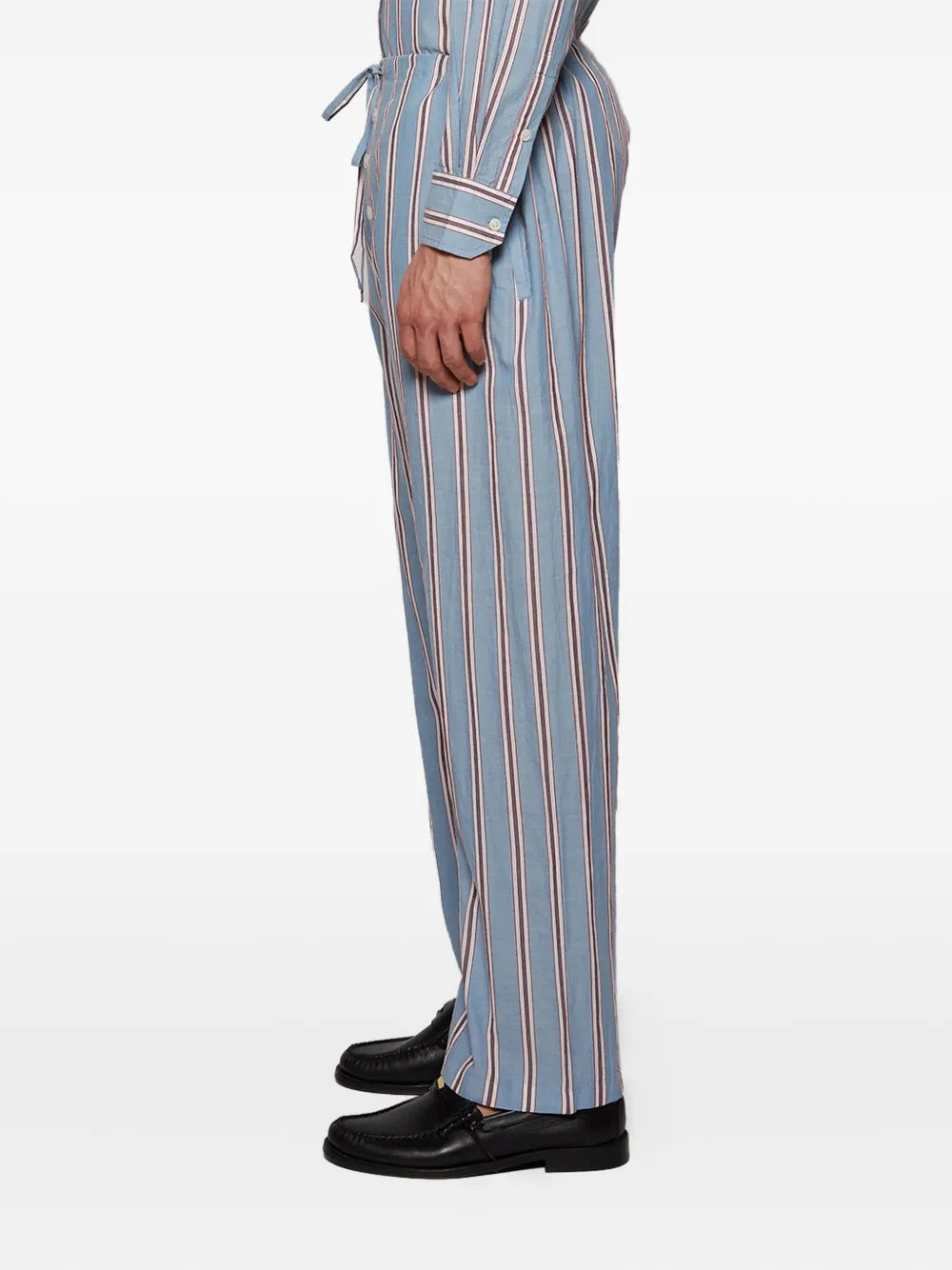 BODE  striped pajama bottoms