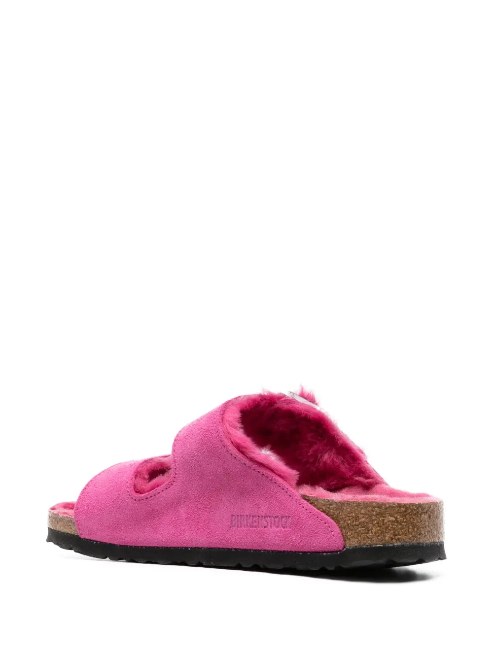 Birkenstock  Arizona Shearling "Fuchsia Tulip"
