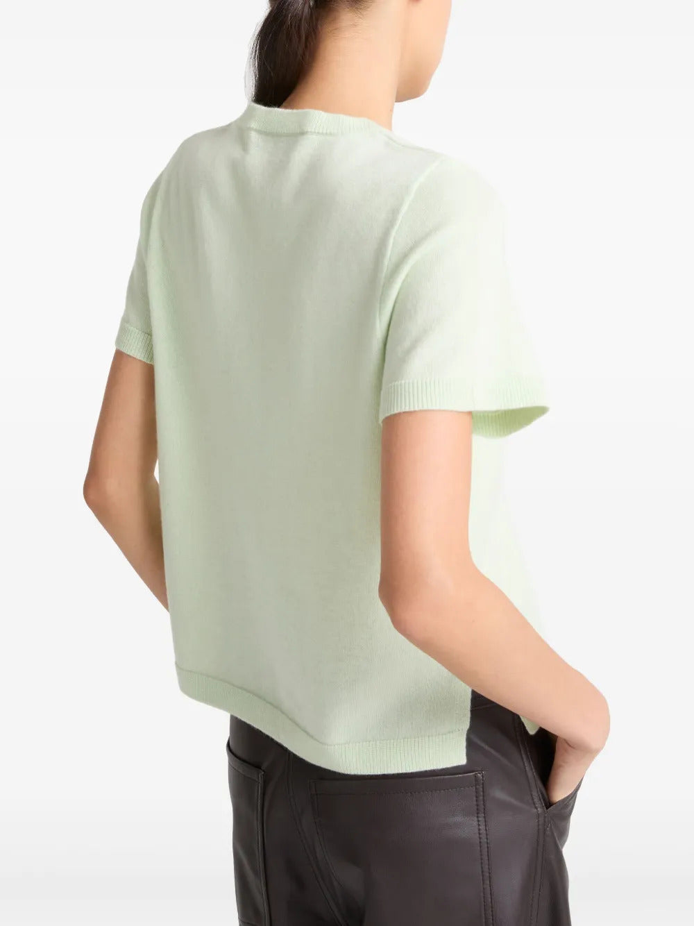 Yves Salomon  fine-knit T-shirt