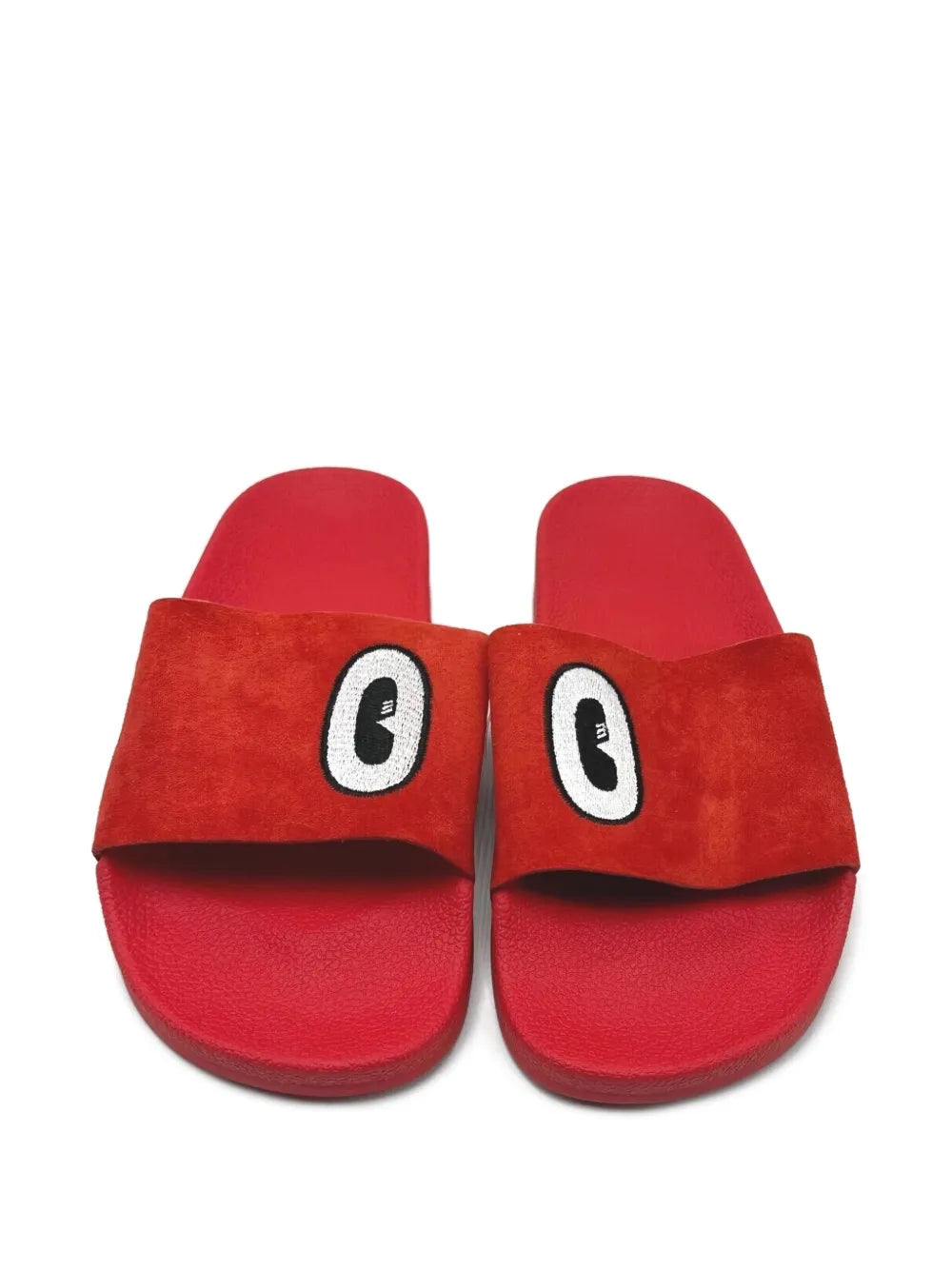 adidas  x Hattie Stewart Adilette "Red/White/Core Black" slides