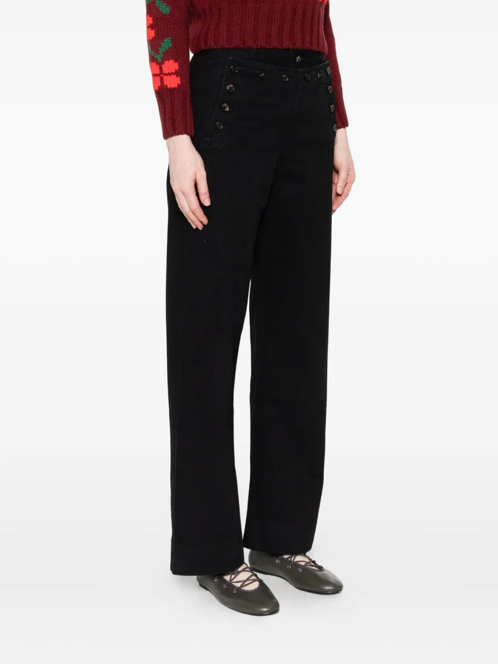 BODE button-detailed jeans