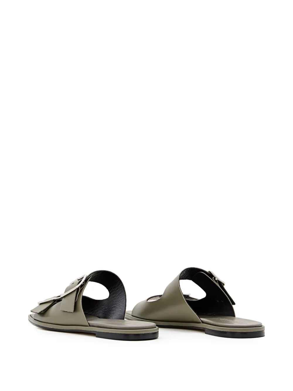 Aeyde leather slides