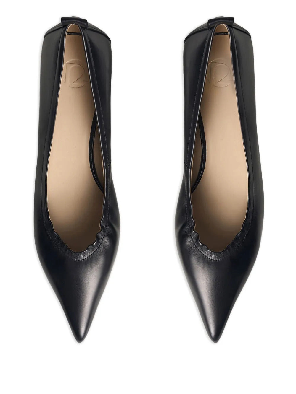12 STOREEZ 50mm leather pumps