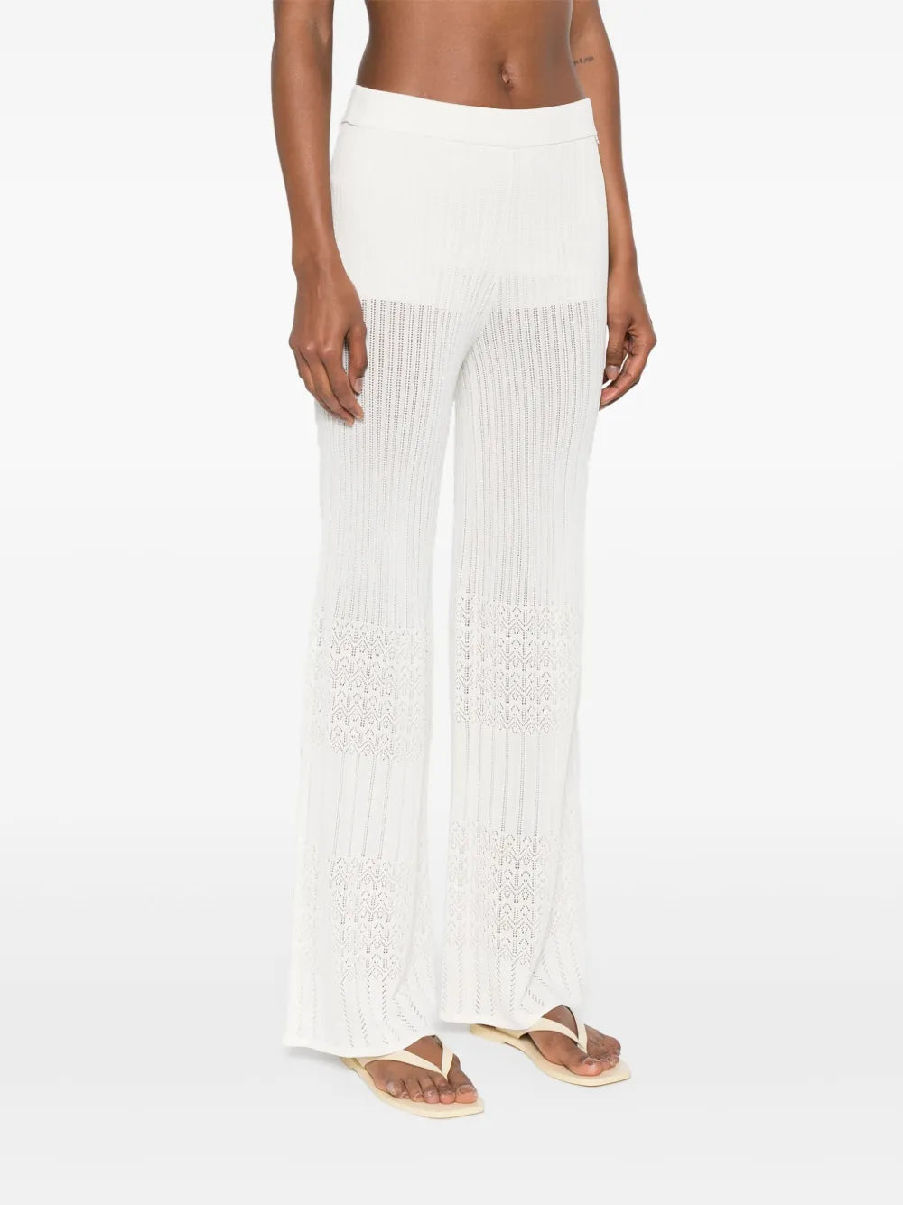 BOSS embroidered trousers - Image 3