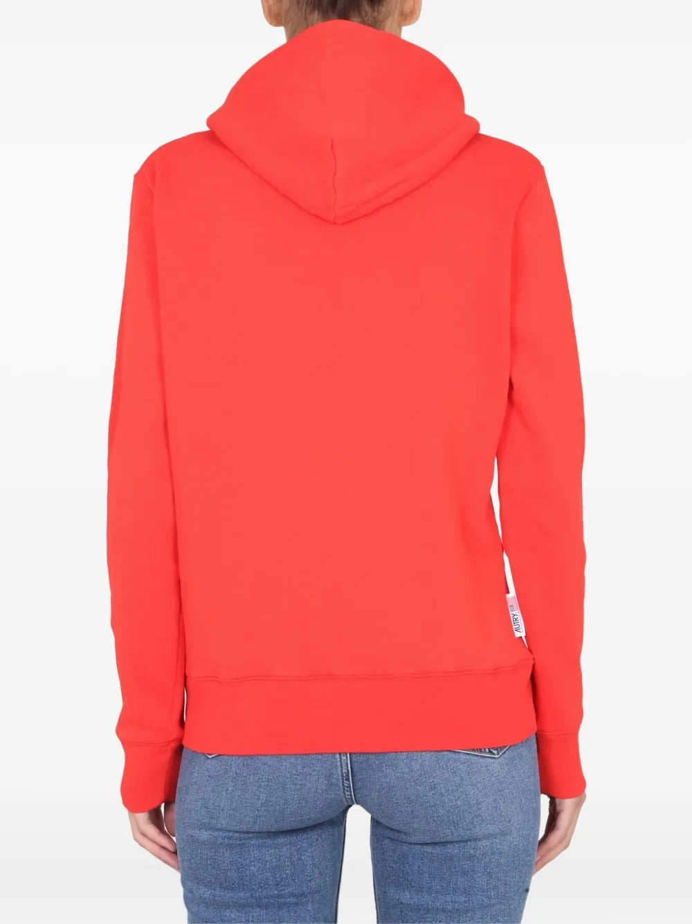 Autry  circular-logo cotton hoodie