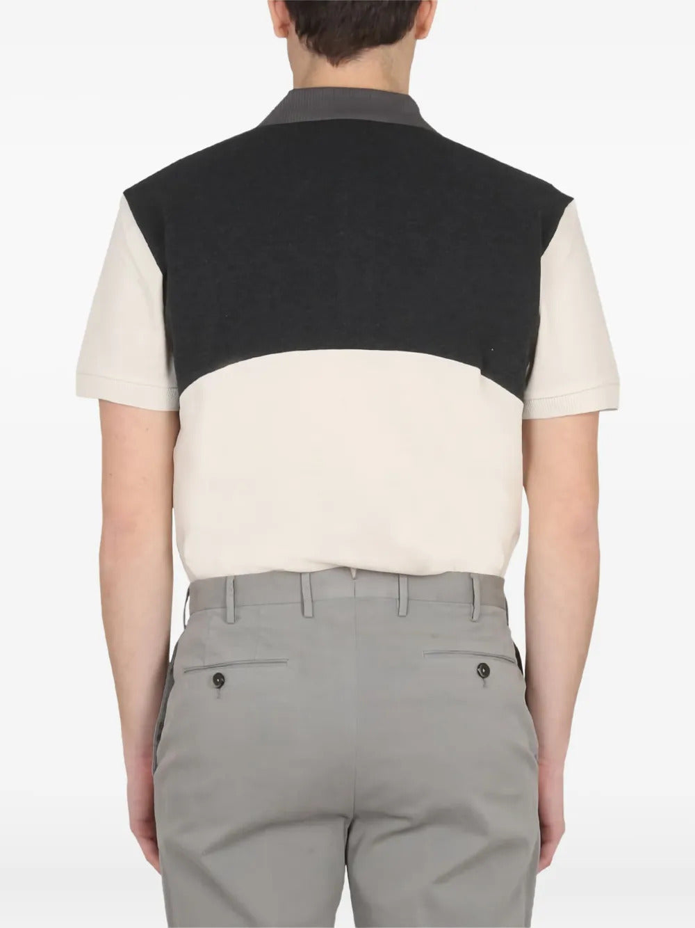 BOSS  colour-block polo shirt