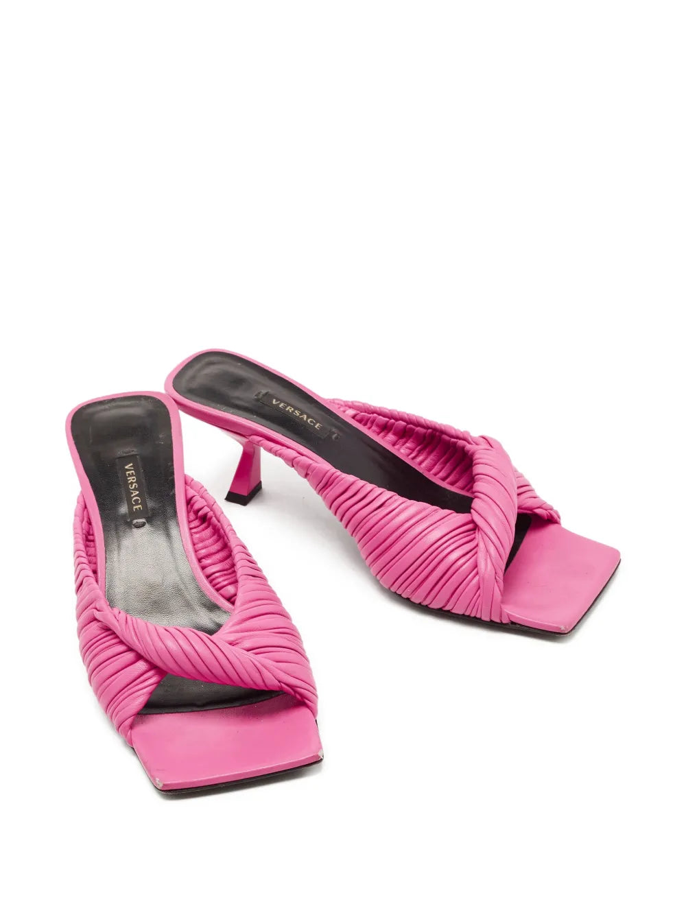 Versace  65mm leather sandals