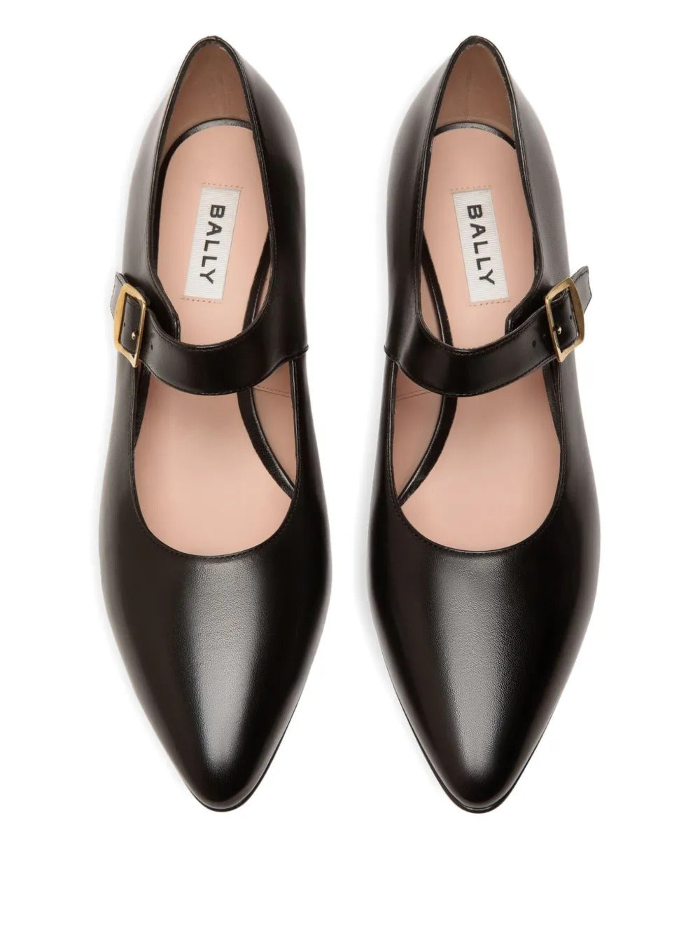 Bally  Glendy pointed-toe buckle pumps