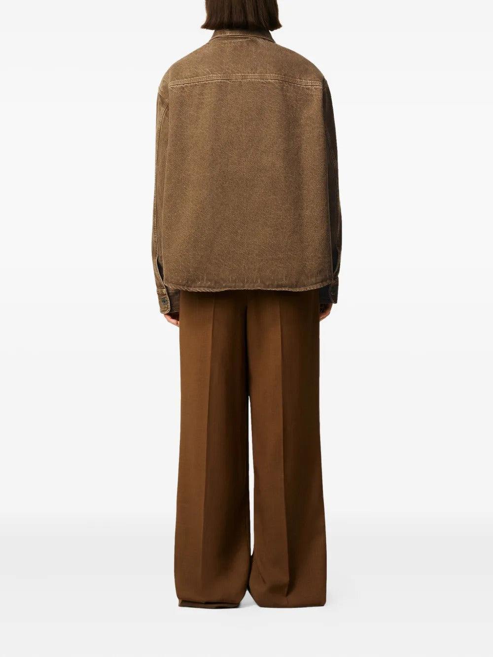 AMI Paris Ami De Coeur cotton overshirt jacket - Image 3