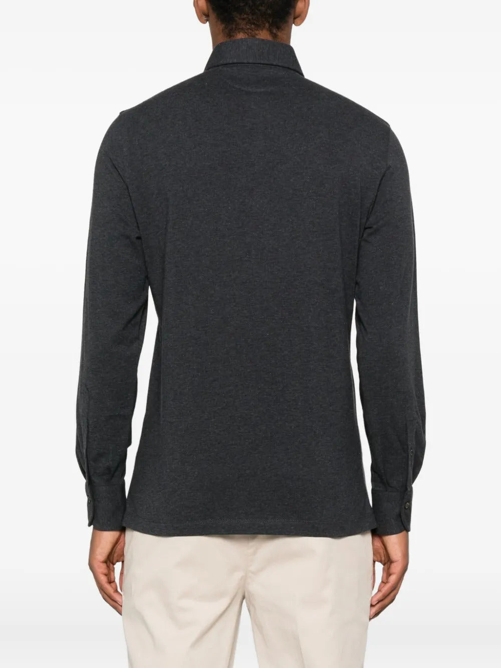 Brunello Cucinelli long-sleeve polo shirt