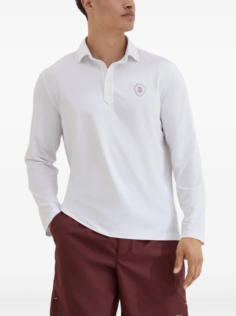 Brunello Cucinelli  long-sleeve polo shirt