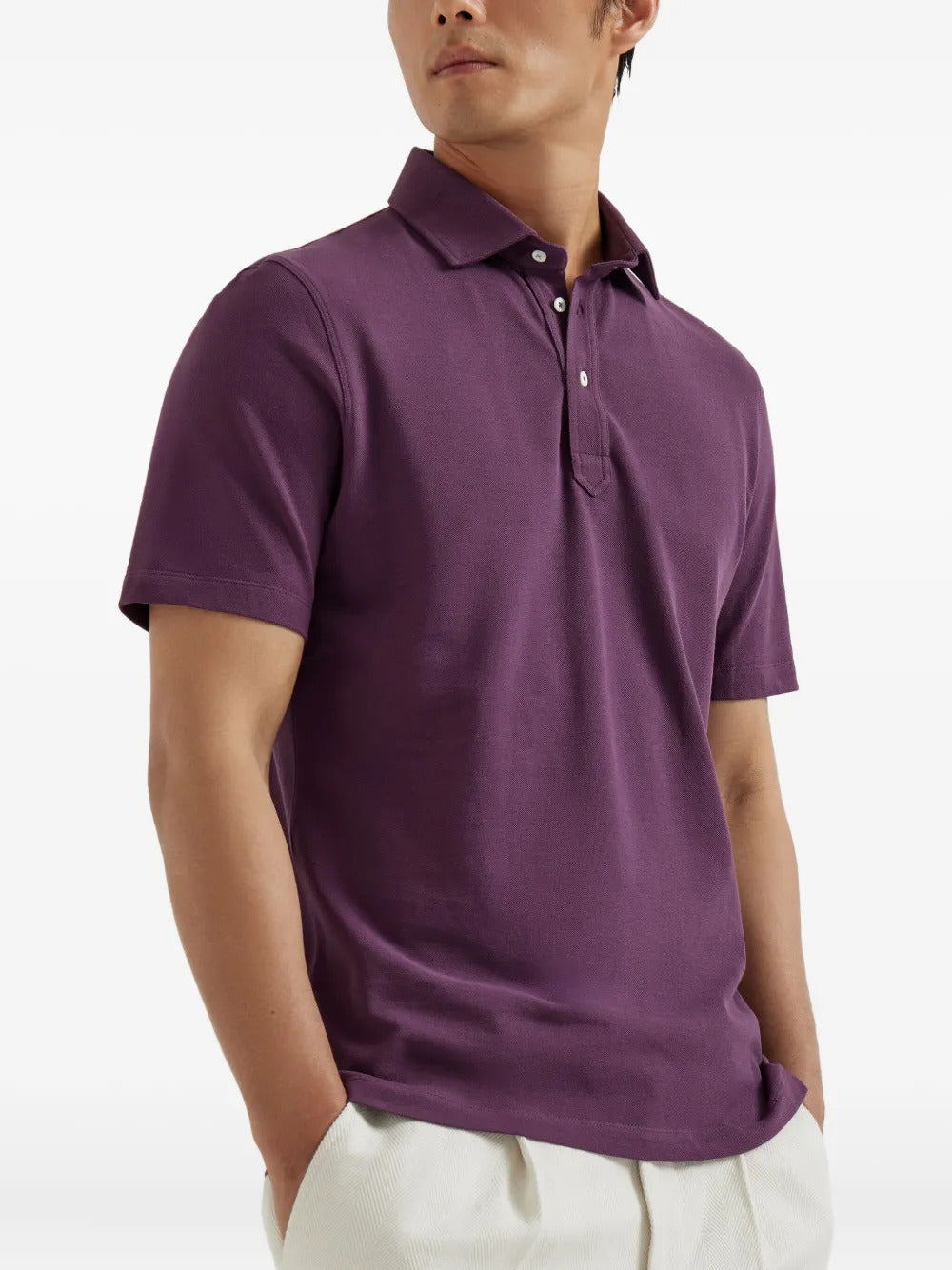 Brunello Cucinelli cotton polo shirt