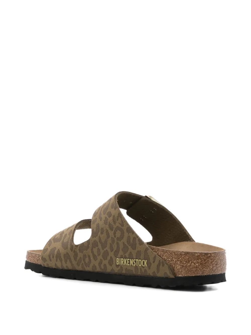 Birkenstock Arizona leopard-print double-buckle sandals