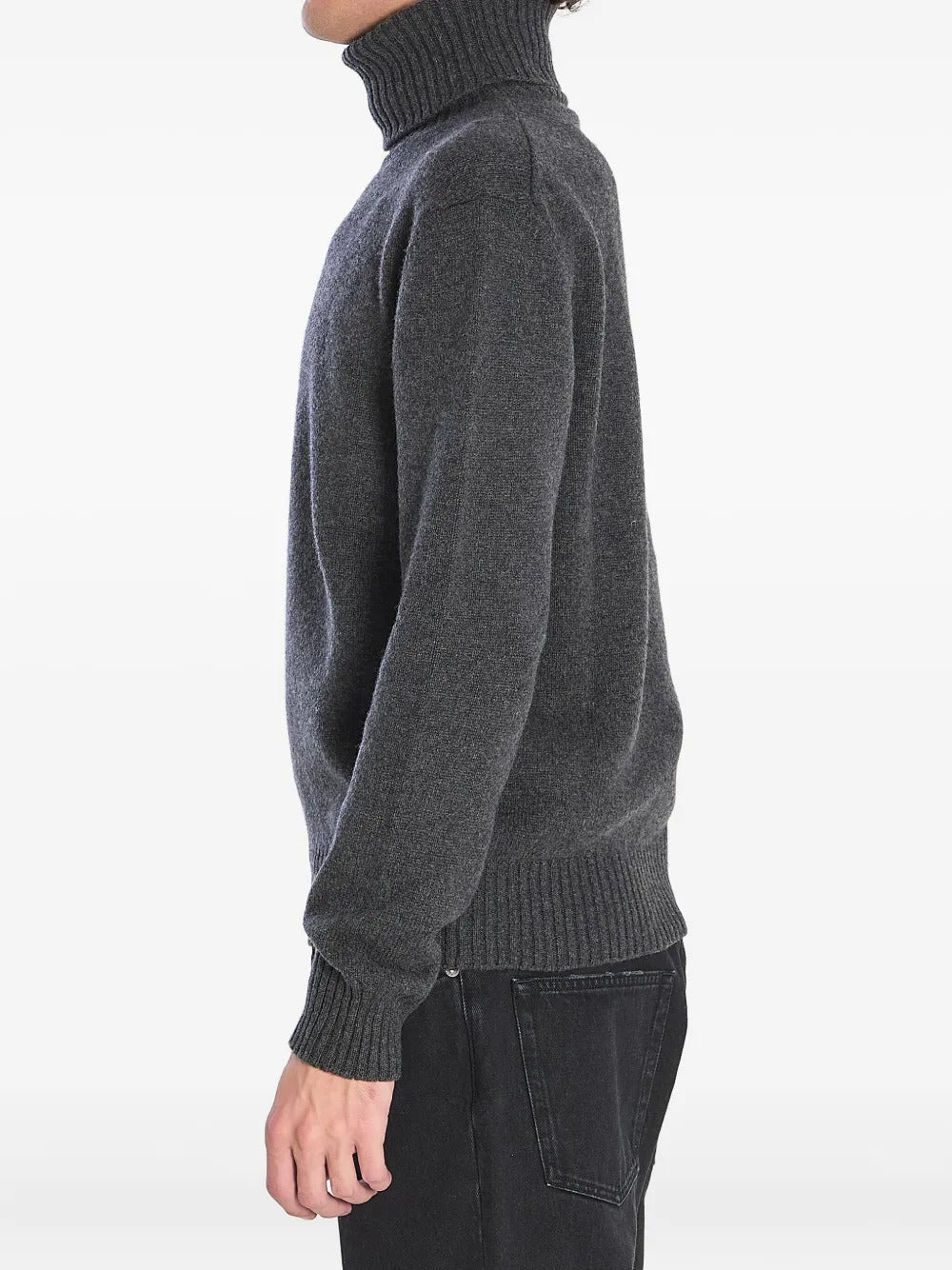 AMI Paris ribbed turtleneck sweater