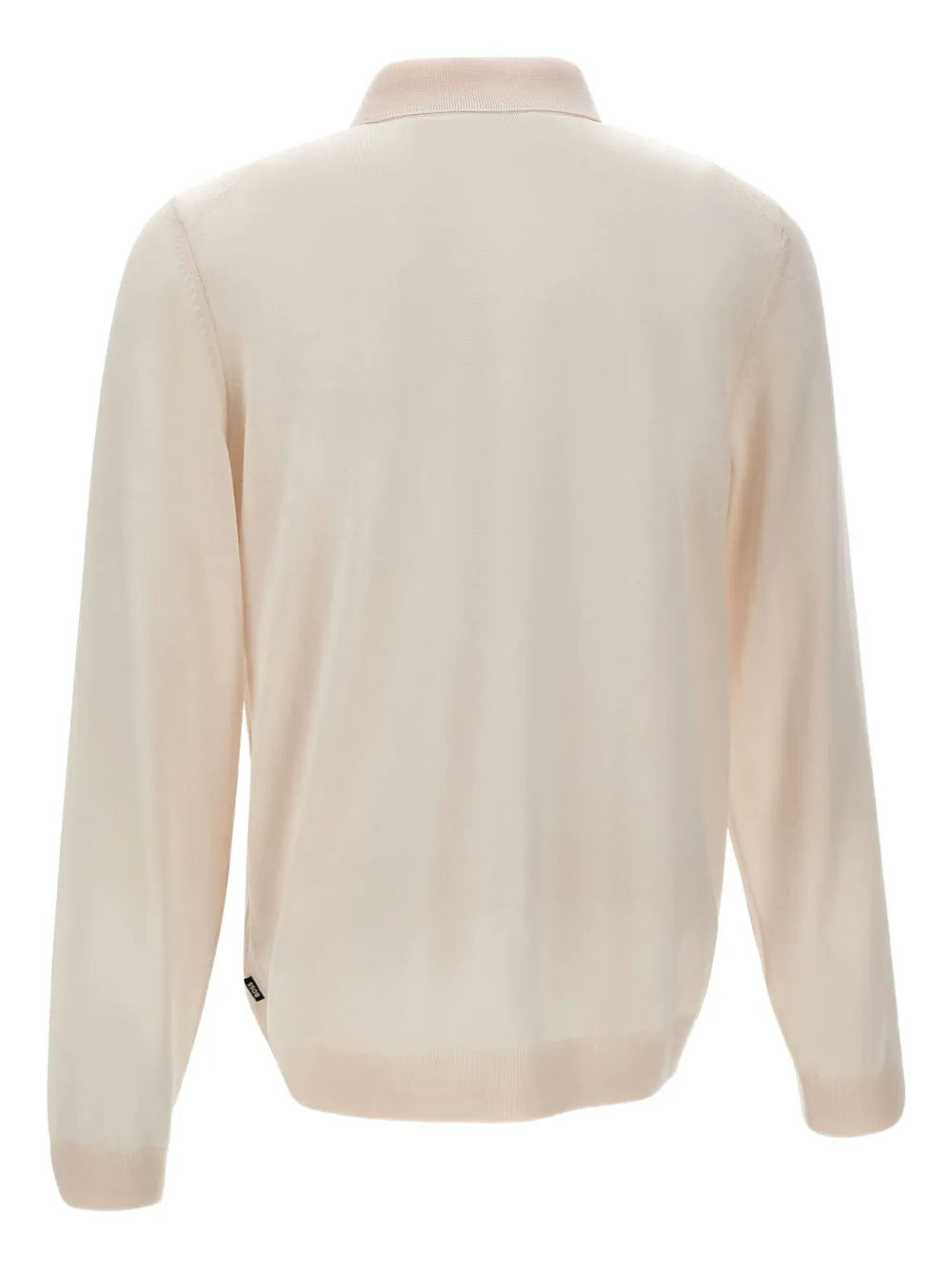 BOSS  long-sleeve three-button polo shirt