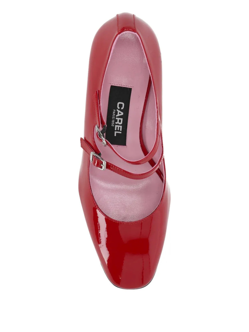 Carel Paris  60mm leather heeled pumps