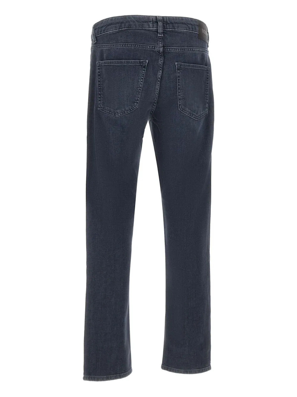 BOSS  five-pocket logo-patch jeans