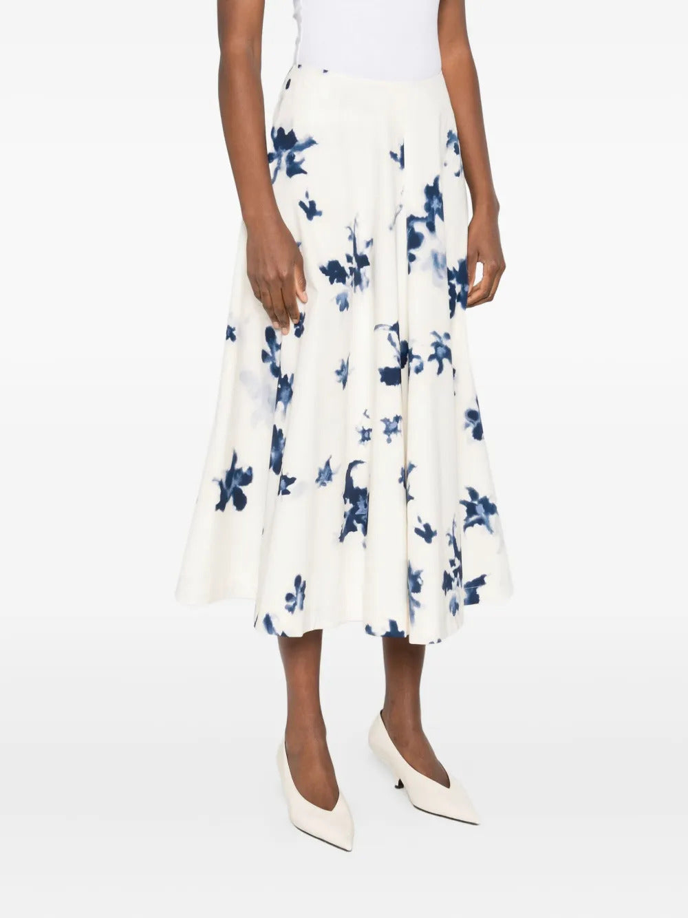 Altuzarra floral-print midi skirt