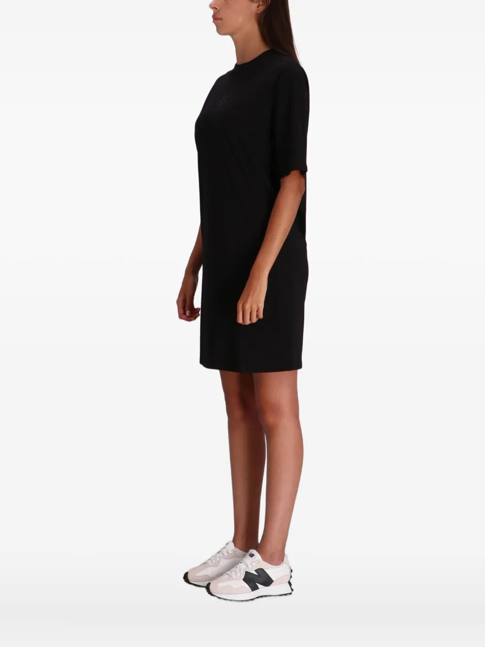 Armani Exchange  logo-embellished T-shirt dress
