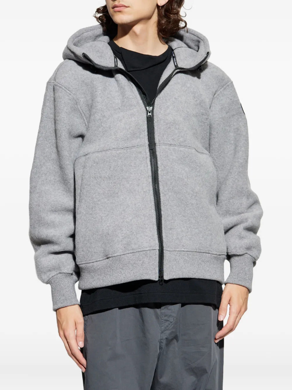 Canada Goose  hooded wool jacket