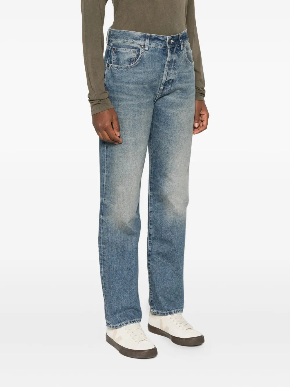6397  faded-wash jeans