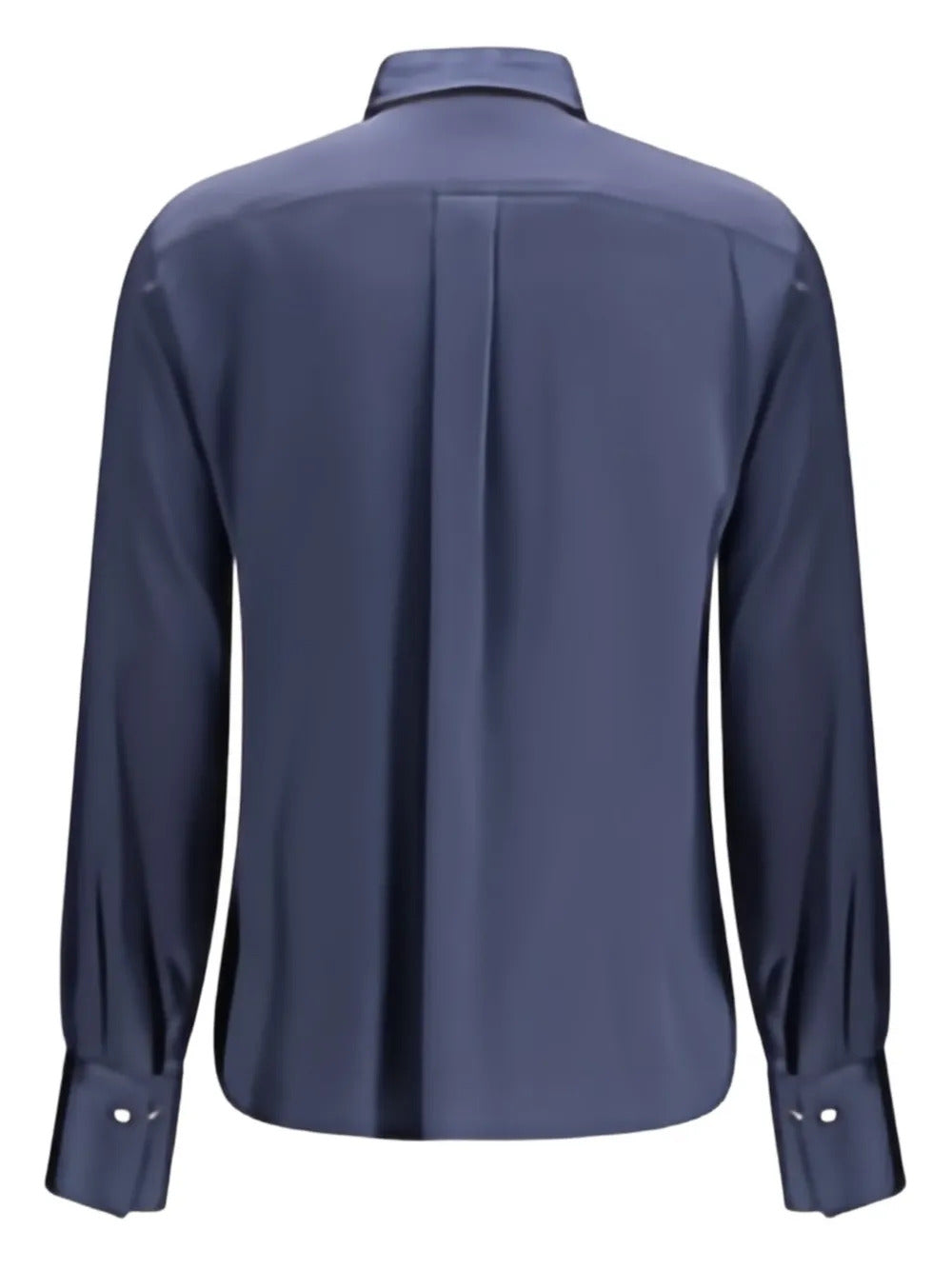 Brunello Cucinelli long-sleeve silk shirt
