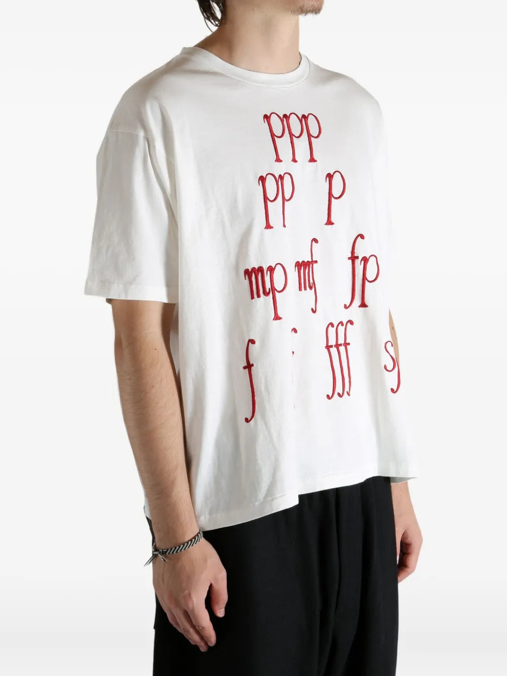 BODE Composer embroidered-graphic T-shirt