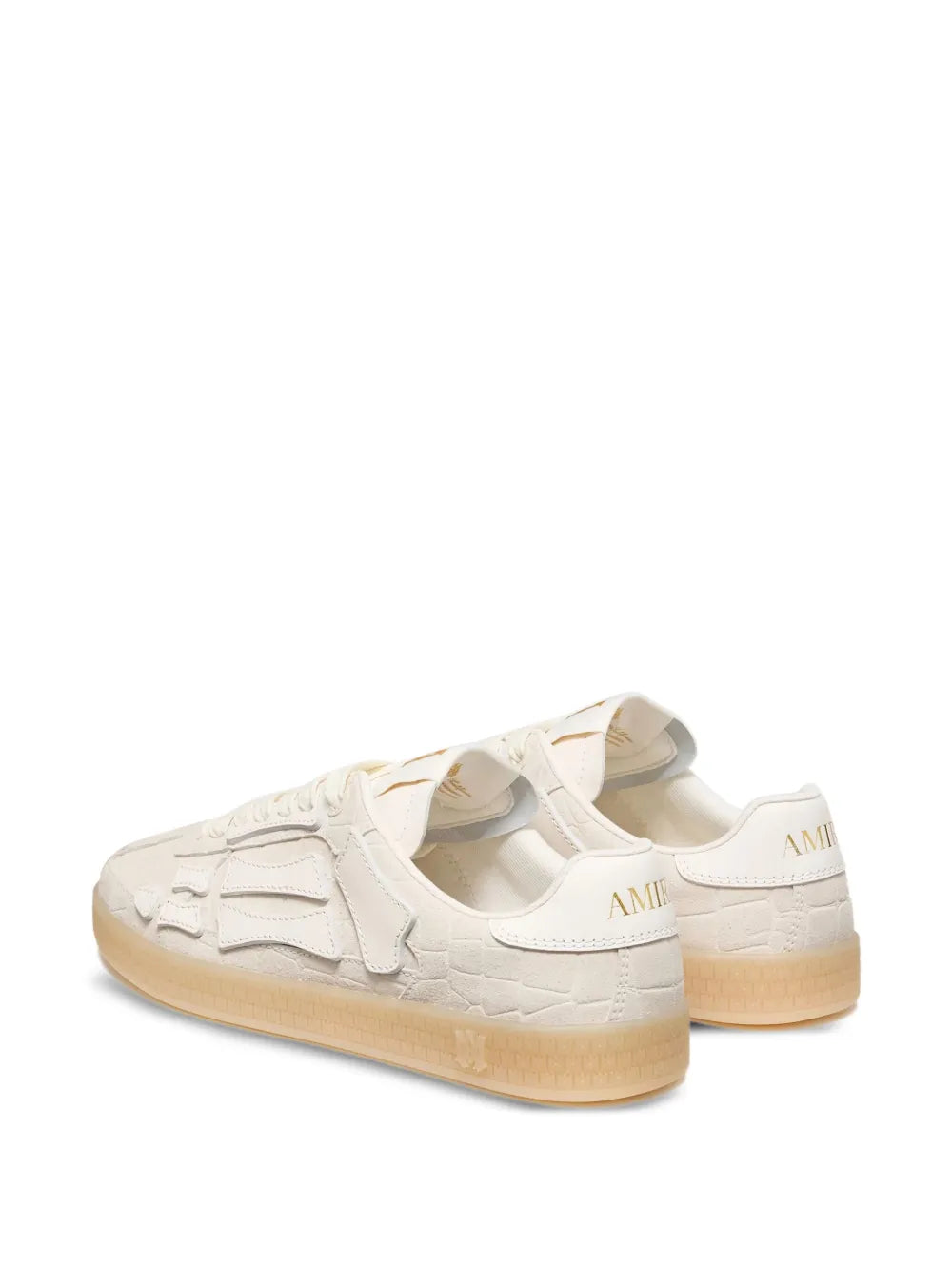 AMIRI croc-debossed leather sneakers - Image 3