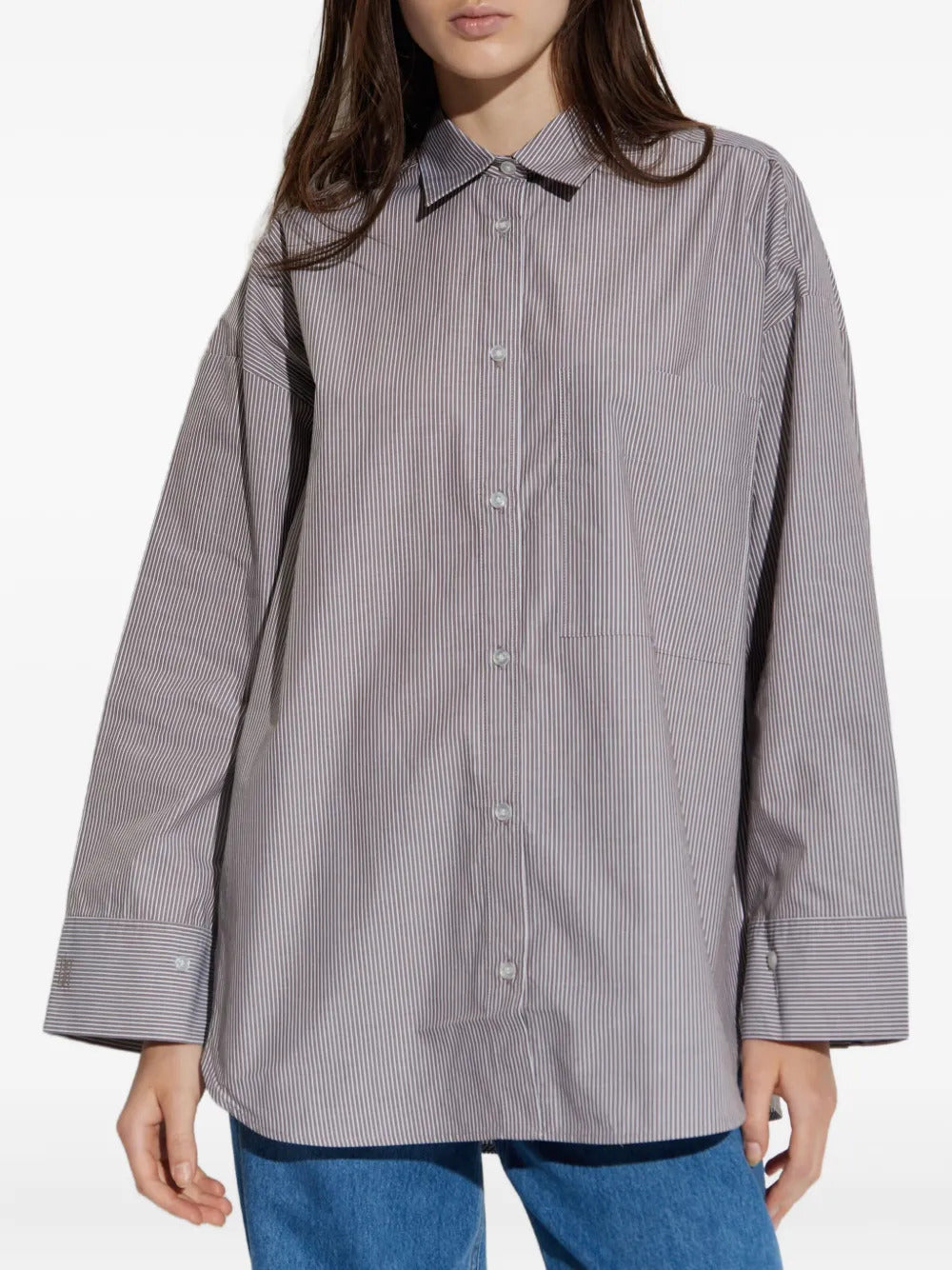 By Malene Birger  striped button-down shirt