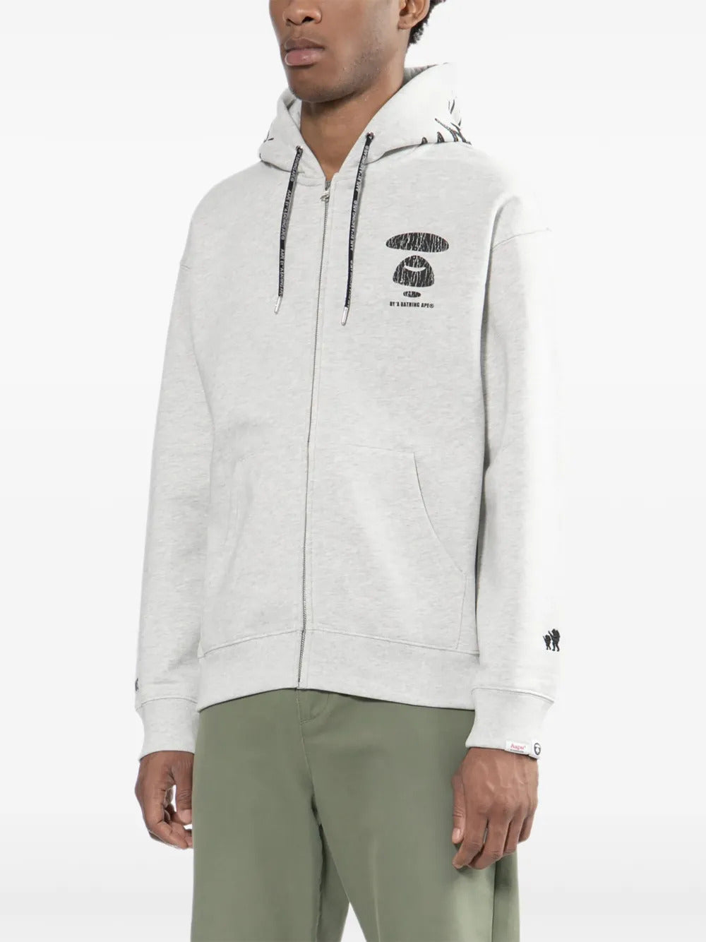 AAPE BY *A BATHING APE®  logo-printed hoodie
