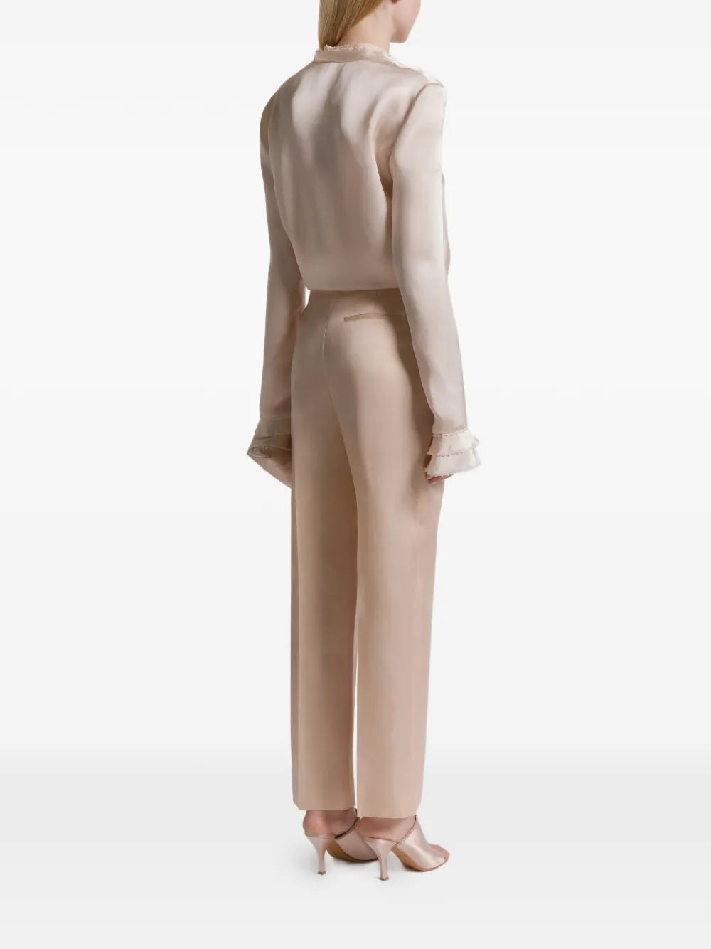 Alberta Ferretti  ruffled buttoned shirt