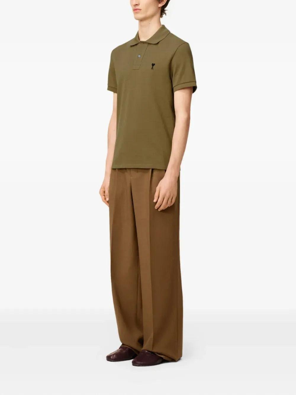 AMI Paris  Ami de Coeur cotton polo shirt